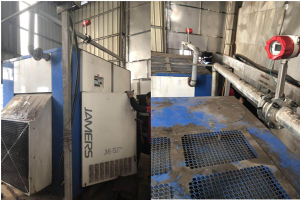 渦街流量計現場應用